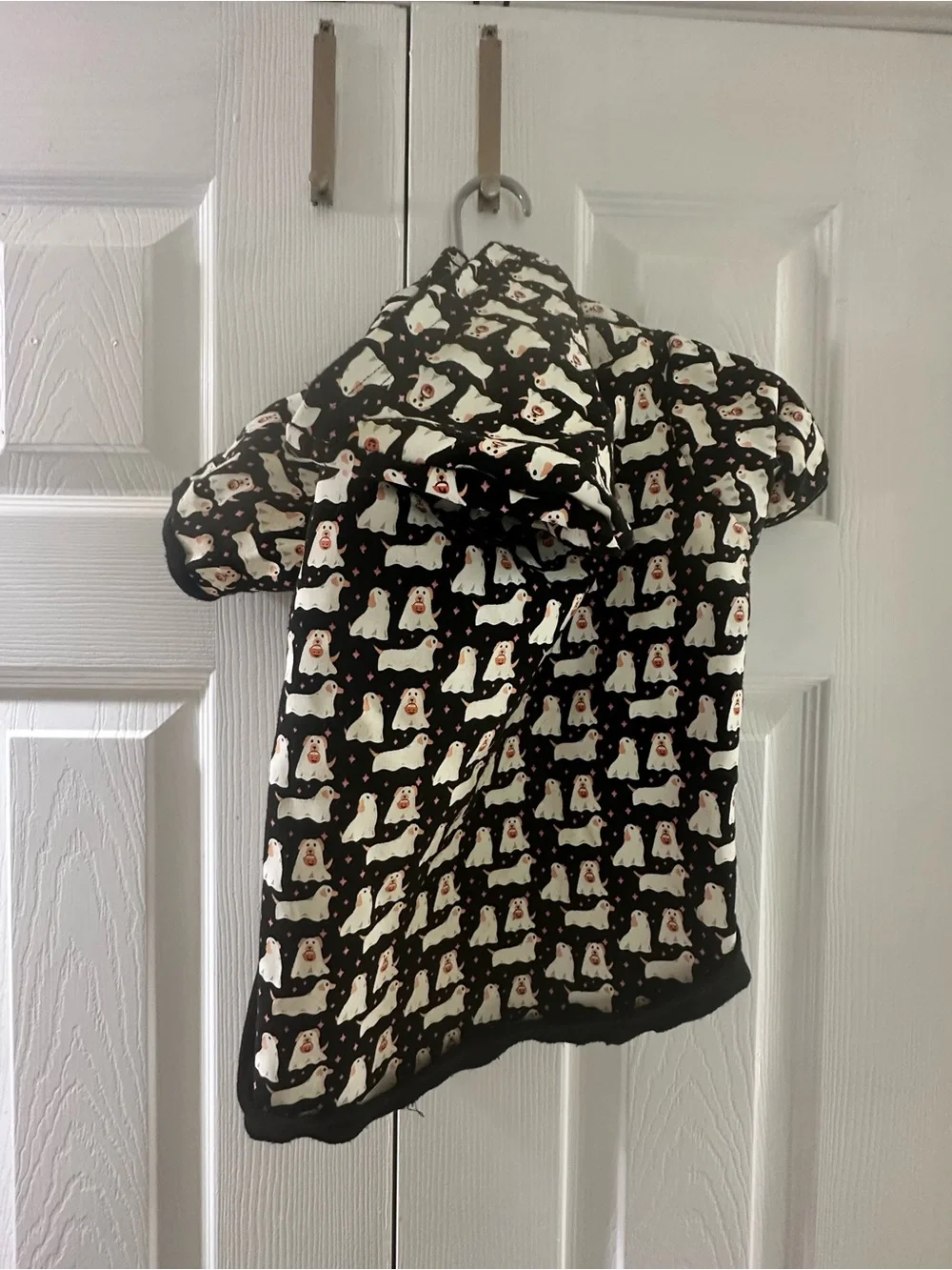 Glow in the dark Halloween Dog Hoodie